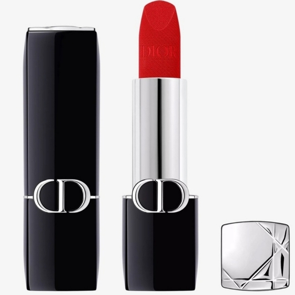 Dior Other - DIOR  Rouge Dior Refillable Lipstick 999 Velvet, Full Size. NWOB.